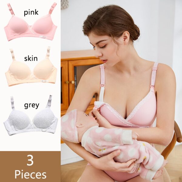 wirefree cotton nursing bra