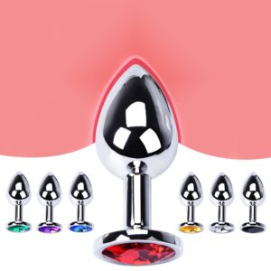 metal anal butt plug for women and men