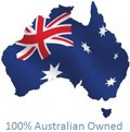 map of Australia and flag pepper fashion is Australian owned and operated