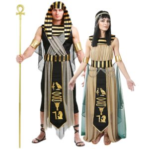 Pharaoh Cleopatra Couples Halloween costumes