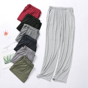 Men’s Modal Plus Size Casual Pajama Pants