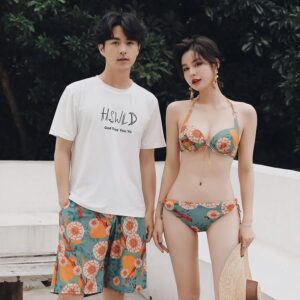 Couple Sexy Style Swimsuit Set