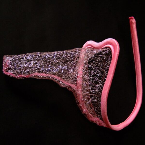 red invisible c-string elephant nose lingerie for men
