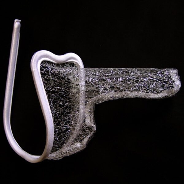 white invisible c-string elephant nose lingerie for men