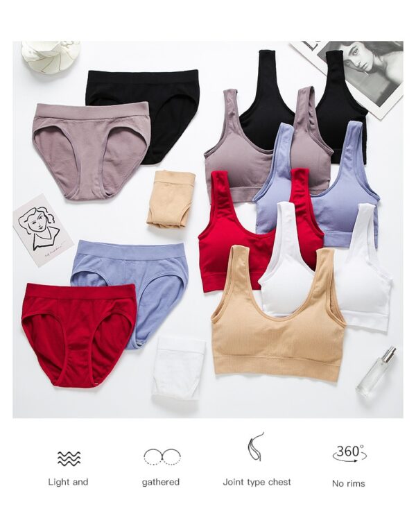 bra and briefs lingerie sets