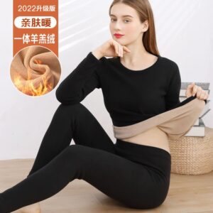 Thermal Warm Thicken Lamb Fleece High Elastic Long Johns