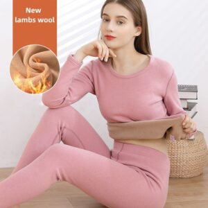 Thermal Warm Thicken Lamb Fleece High Elastic Long Johns