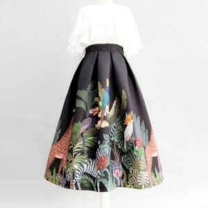 Vintage High-Waist Women’s Tutu Skirt