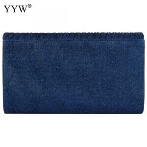 Clutch Evening Bag with Chain for Women