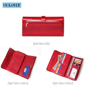 Women’s Leather Long Wallet