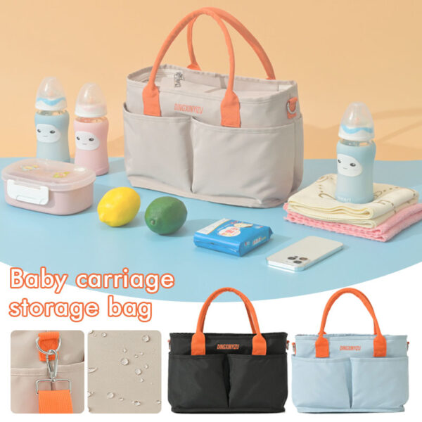 large capacity storage organiser baby bag