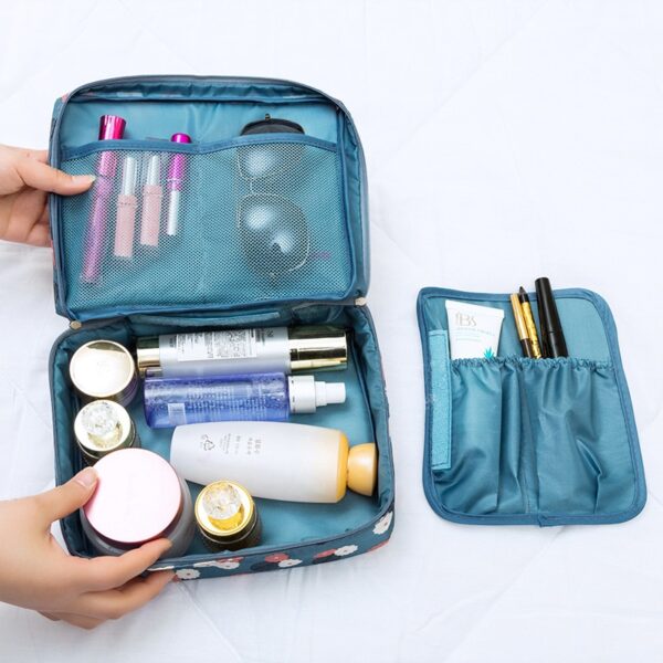 travel, toiletries, makeup cosmetic bag