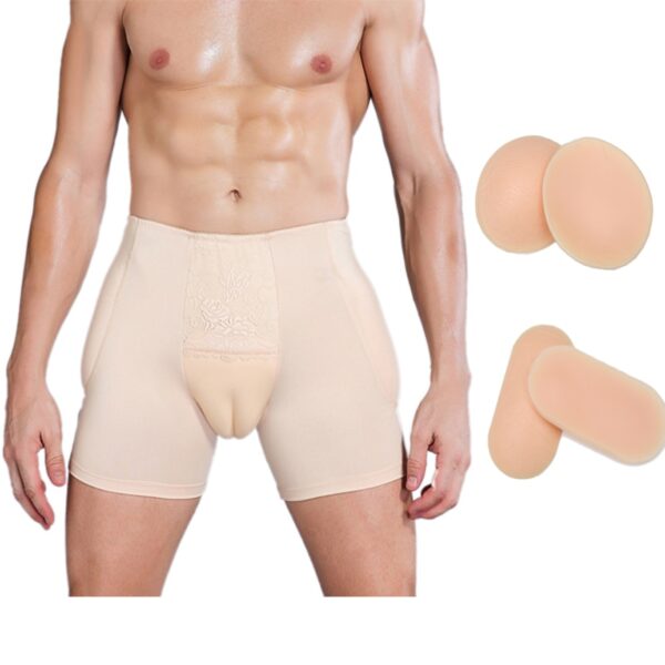 artificial vagina and silicone butt pads for male crossdresser