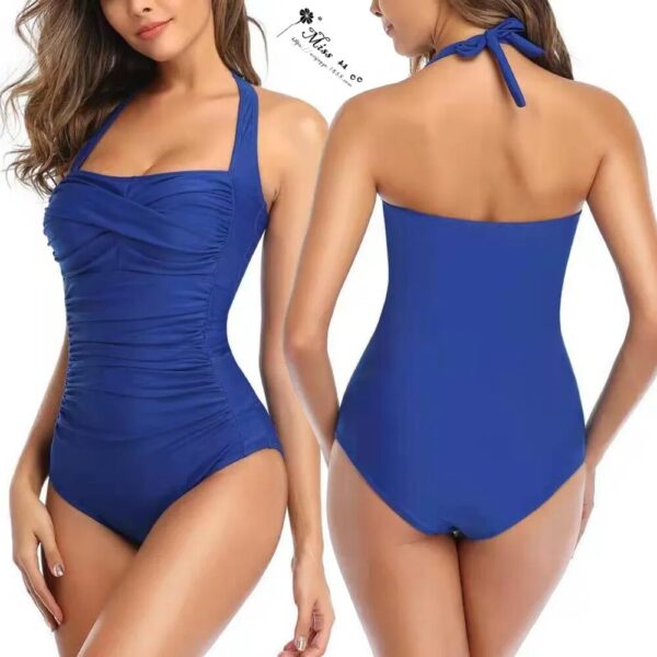 lace-up one-piece women's swimsuit