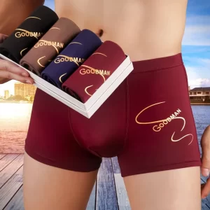 4Pcs/lot Men’s Boxer Shorts Underwear