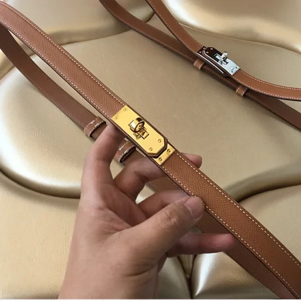 women's silver buckle genuine cowskin leather belts