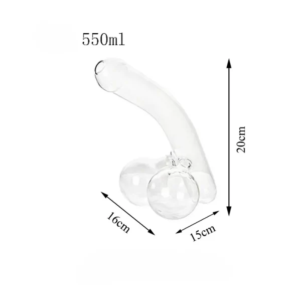 Penis and Balls Whiskey Glass Decanter