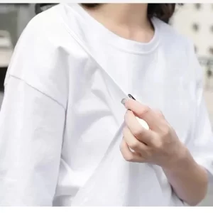 Short-Sleeve Breastfeeding Maternity T-shirt