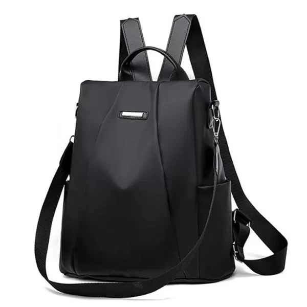 Women's Nylon Casual Multifunction Backpack/Shoulder Bag with Detachable Strap
