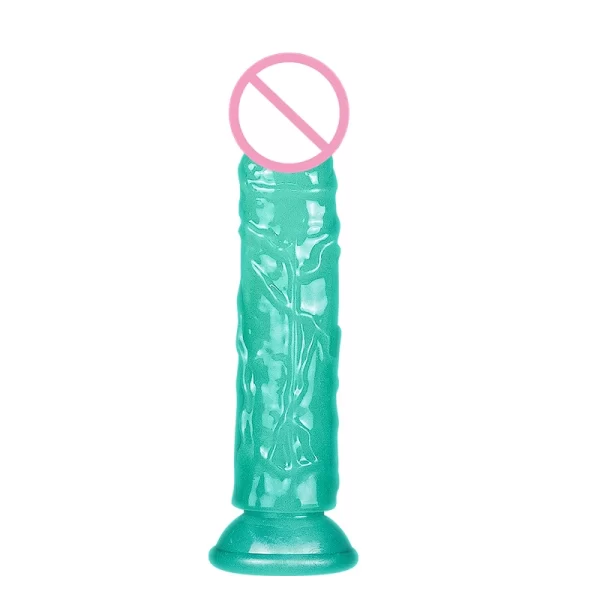 Realistic Penis Luminous Simulation Dildo with Suction Cup