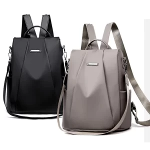 Nylon Casual Multifunction Backpack/Shoulder Bag