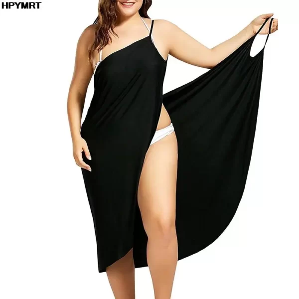 Sarong Cover-Up Warp Sling Robe Beach Dress