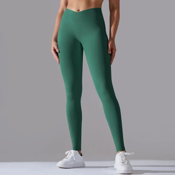 Women's Crossover Waist Yoga/Gym Leggings