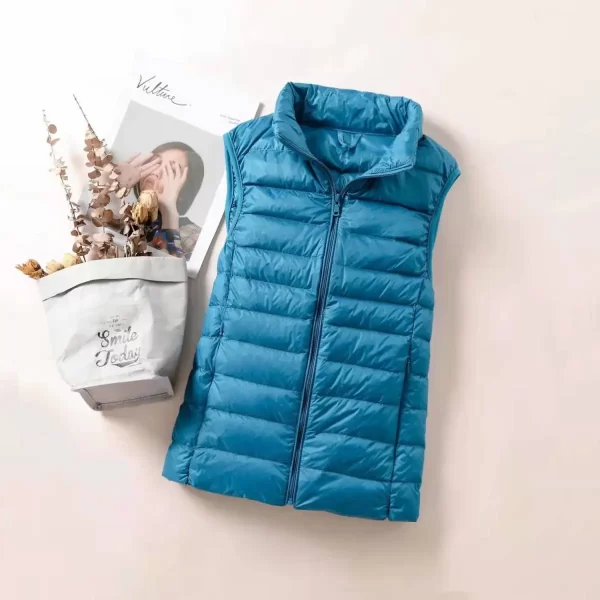 Women's Windproof Ultra-Light Down Sleeveless Vest