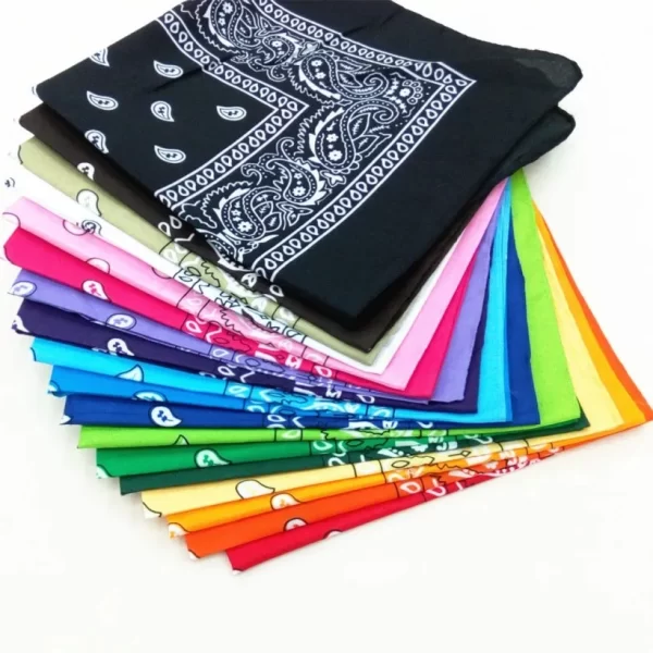 Unisex Cotton Bandana Headwear