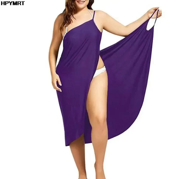 Sarong Cover-Up Warp Sling Robe Beach Dress