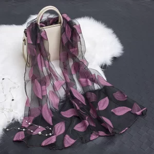 Women’s Long Silk Scarf