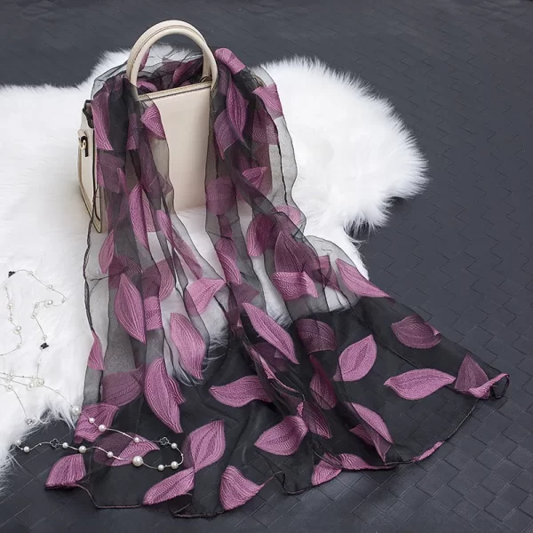 Women's Long Silk Scarf