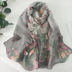 Women’s Elegant Chiffon Georgette Bandana Scarf
