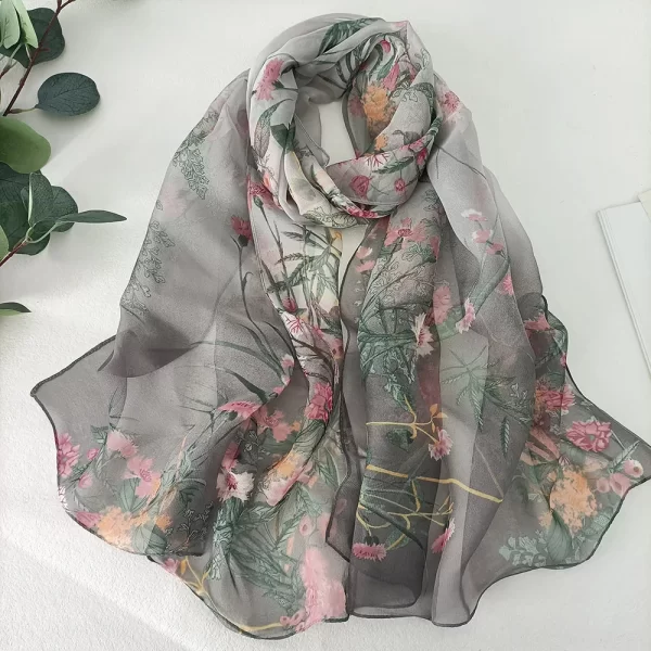 Women's Elegant Chiffon Georgette Bandana Scarf