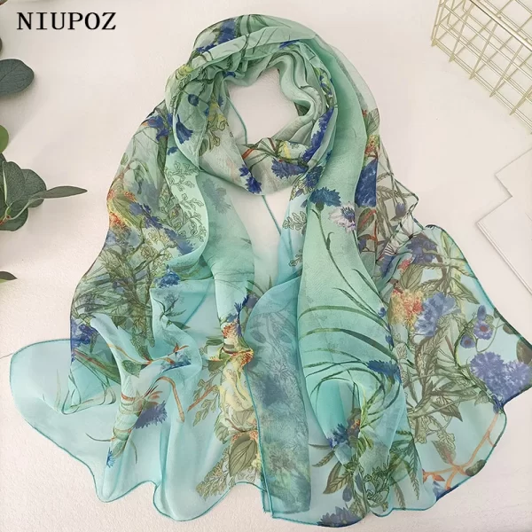 Women's Elegant Chiffon Georgette Bandana Scarf