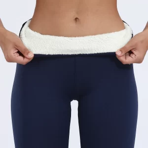 Women’s Thick Fleece High-Waist Stretch Leggings