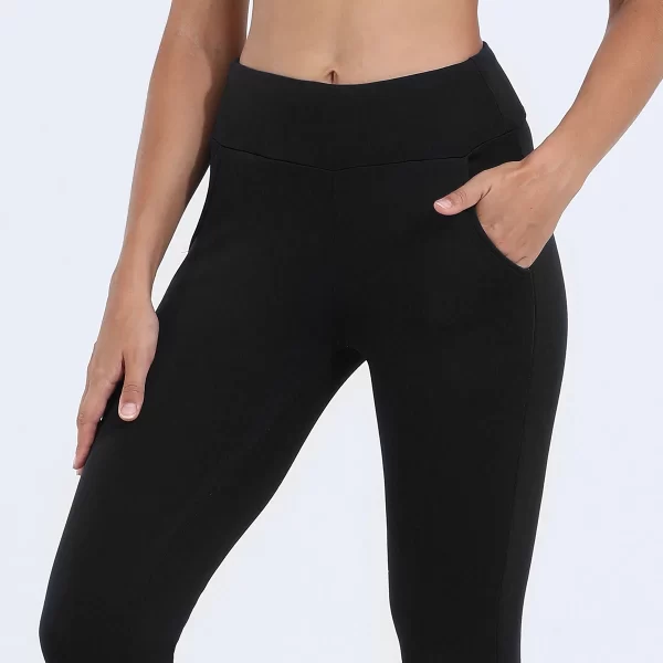 Women's Thick Fleece High-Waist Stretch Leggings