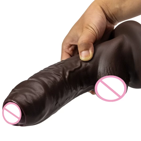 Large Glans Soft Feeling Realistic Dildo Penis for Women