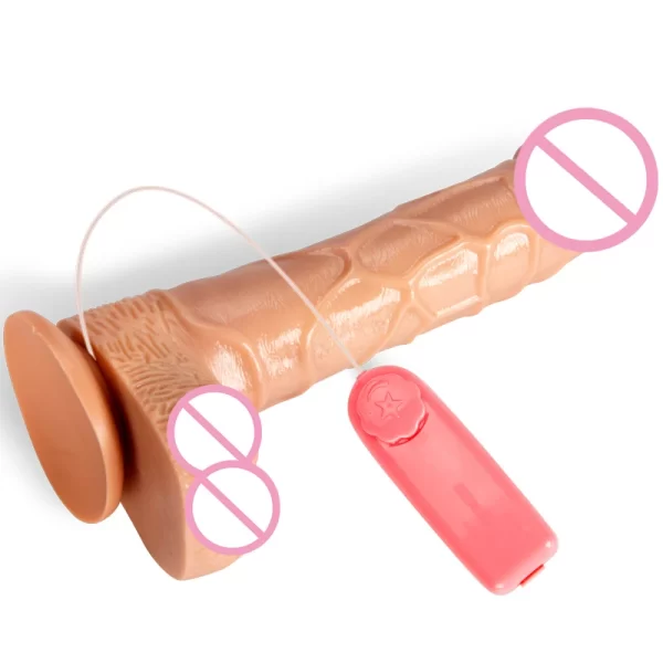 Unisex Realistic Huge Penis Dildo/Vibrator with Suction Cup