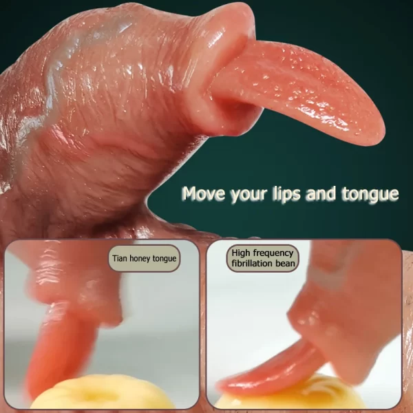 Thrusting APP Remote Dildo/Vibrator Realistic Penis with Suction Cup