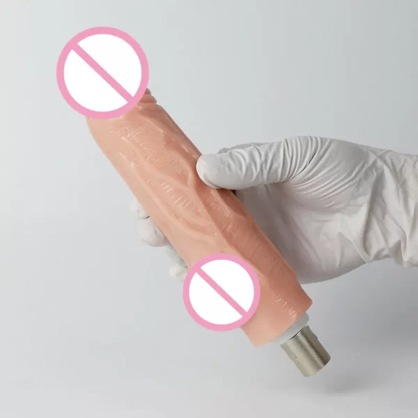 Realistic Vibration Dildos with 3XLR Connector for Sex Machine