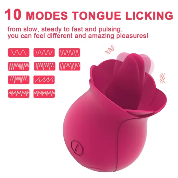 Rose Vibrator Sex Toy for Women