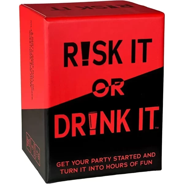 Risk It or Drink It Fun Party Game for Adult Couples