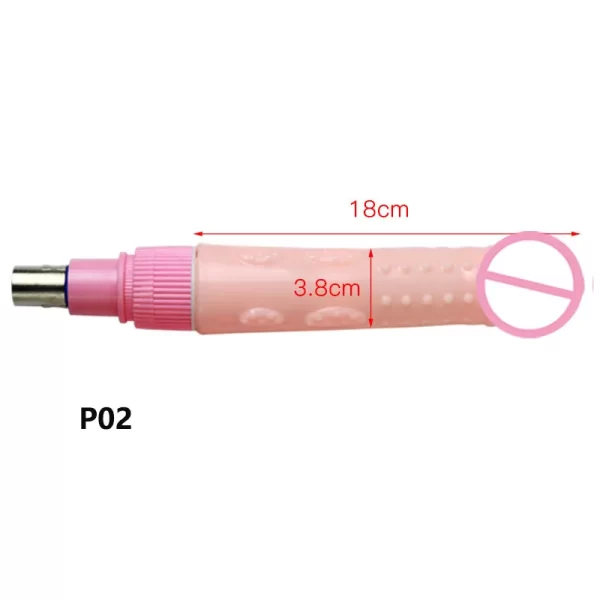 Dildo Attachments for Sex Machine with 3XLR Connectors