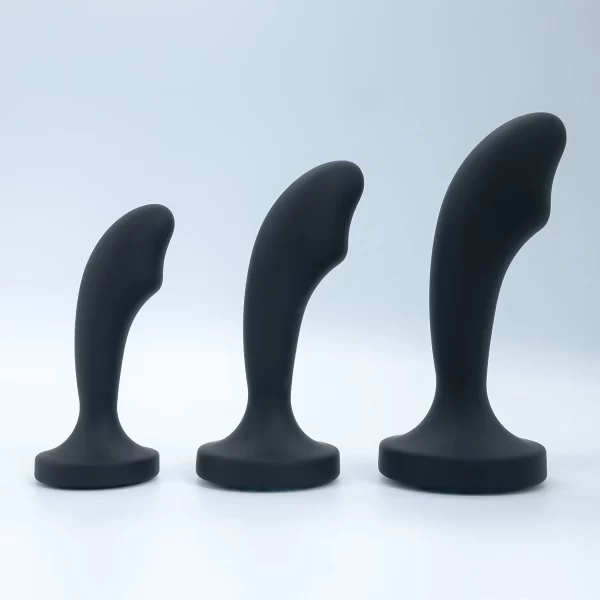 Gem Base Silicone Anal Butt Plug Adult Sex Toy