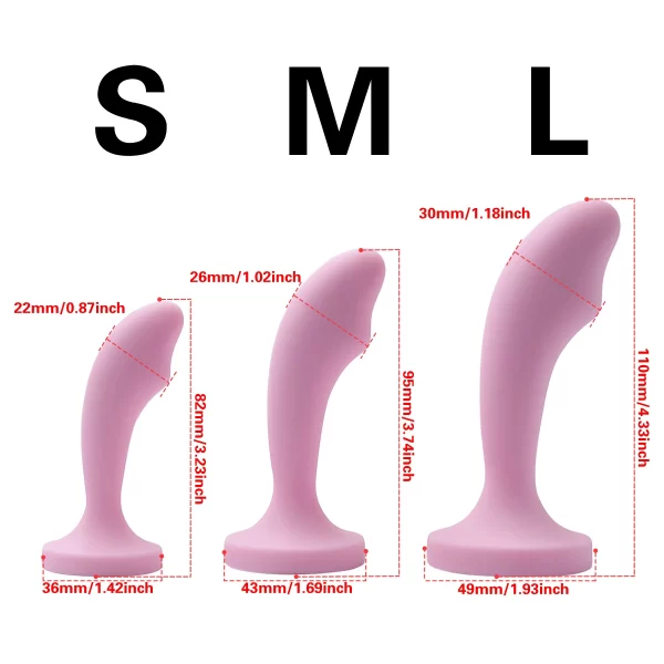 Gem Base Silicone Anal Butt Plug Adult Sex Toy