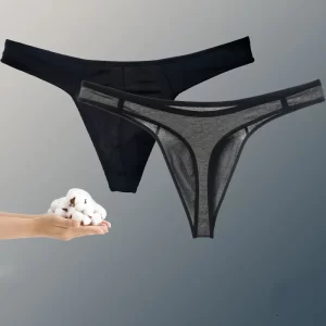 Men’s Cotton Breathable G-String Seamless Sports Panties