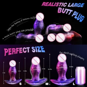 Wearable Anal Plug Stimulator Prostate Massage for Women/Men