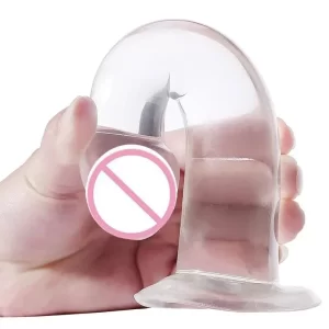Unisex Strap-on Wearable Dildo Hollow Realistic Penis