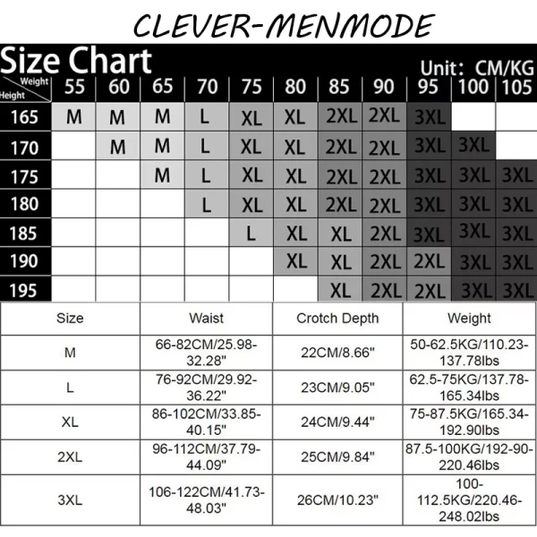 Men's Sexy Lace Side Buckle Adjustable Strap G-String Panties Size Chart